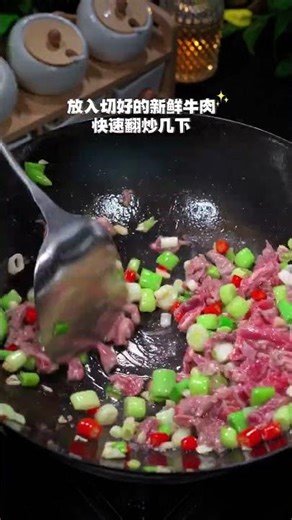 Quick & Delicious Beef Stir Fry with Garlic Leaves - Must Try