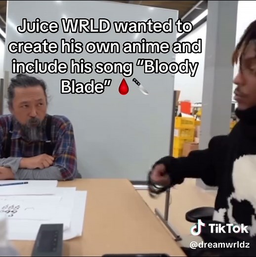 Juice WRLD's Dream Anime Featuring 'Bloody Blade'