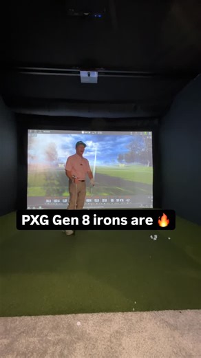 First time @pxg has been on the PGA Show floor and their booth was 🔥. Tried the new Gen 8 irons and no surprise, typical PXG feel and performance 👀 #pgashow #pgashow2026 #pxg #golfgear #golfcontent | Irons Sharpen Irons Golf