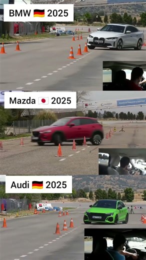 2025 Stability Control Test | BMW vs Mazda vs Audi 🚗