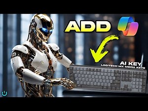 How to Add an AI Key to the LOGITECH MX MECHANICAL KEYS 🤖 NO NEED TO BUY A NEW KEYBOARD ⌨️