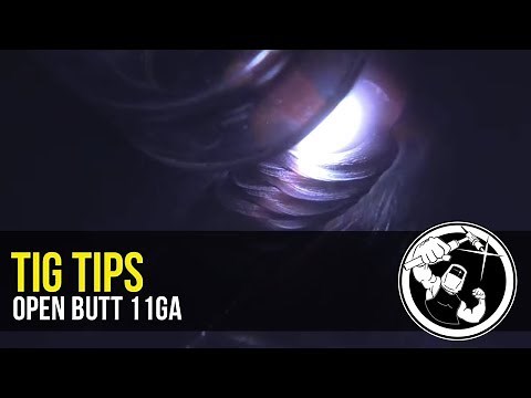 TIG Welding Techniques - Carbon Steel butt joint