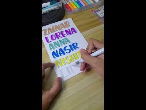 LIVE Calligraphy Practice | Name Writing Requests | Brush Pen Lettering | Relaxing Art Stream