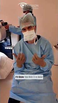 Watch a StreamLight (Trans-PRK) Laser Surgery in Hyderabad, #envisionlasikcentre