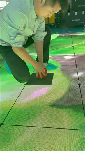 What Is an Interactive LED Floor Tile Screen? | How It Works