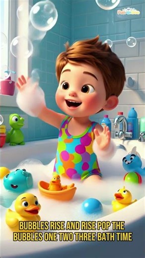 The Bath Song | Fun Bath Time Song for Kids | Toddler Bath Time Routine | Fun-a-Boo #routinemoments