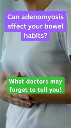Painful bowel movements during your period? Adenomyosis could be behind it #adenomyosis