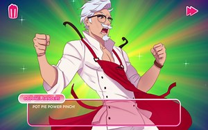 You can't make this s--- up | I Love You, Colonel Sanders! A Finger Lickin’ Good Dating Simulator