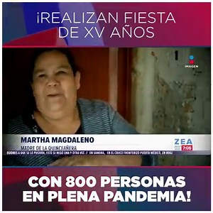 2.5M views · 27K reactions | La mamá de la quinceañera argumentó que no podía negar el paso a los invitados y dejarlos sin comer. | Imagen Televisión | Facebook