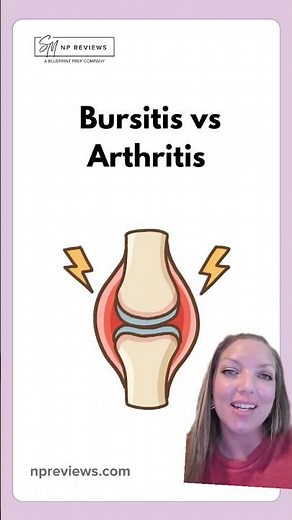 NP Exam Prep: Bursitis vs. Arthritis