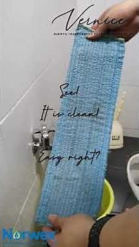 Norwex wet mop pad demo and how to wash?