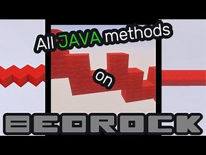 Doing All Java Bridging Methods on Bedrock