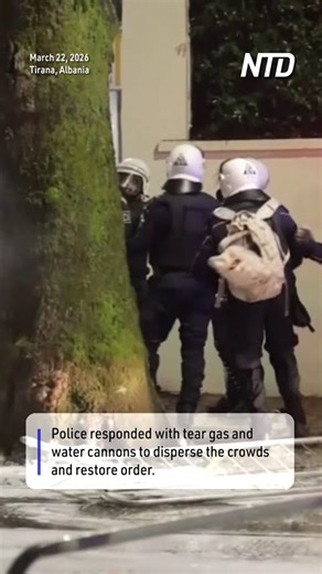 Clashes Break Out in Albania’s Capital as Opposition Supporters Protest