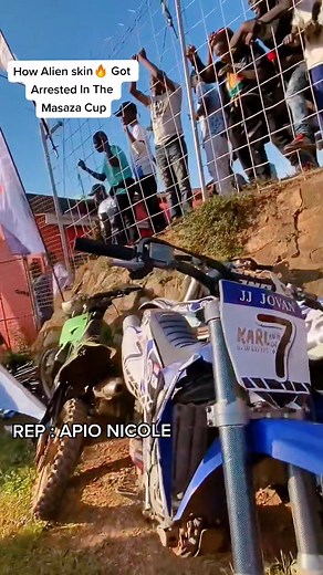 How Alien skin 🔥 got Arrested in the Masaza Cup #lugamidia #Alienskin @AlienSkin ug