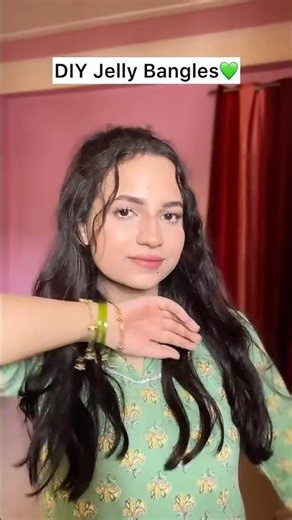 Bangles Series EP-5 DIY Viral Jelly Bangles #bangleshaul #craft #bangles #diy #trending #shortvideo