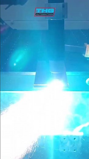Robotic Plasma Cutting System in Action