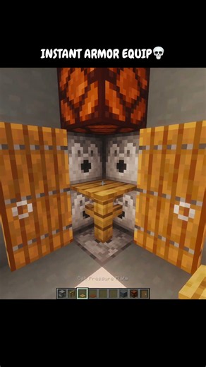 Minecraft Instant Armor Equip