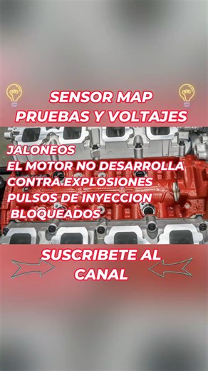 Que pasa si falla el sensor MAP sintomas de fallas, voltaje de alimentacion y solucion #auto #mecanica #cursodemecanica #viralreelschallenge | Explorer X431 Cursos Basicos de mecanica