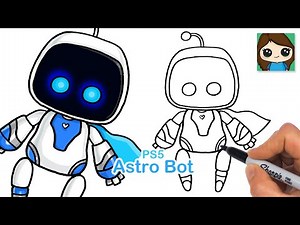 How to Draw Astro Bot | PS5 Game