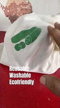 Eco friendly Cloth bags ForVegetable & Fruit Storage in Fridge