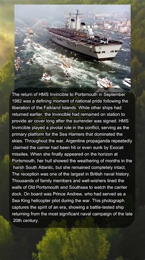 HMS INVINCIBLE RETURNS ⚓