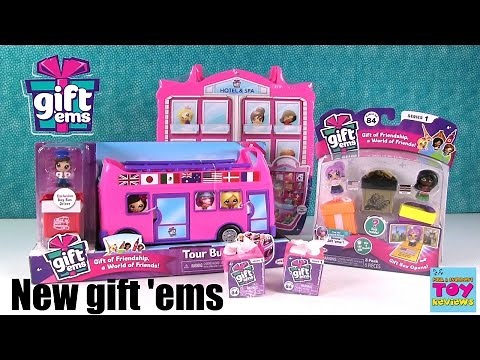 Gift Ems Palooza Tour Bus Hotel & Spa Playset Surprise Present Opening Toy Review | PSToyReviews