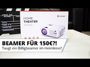 What can a cheap projector like the Bomaker C9 for €150 actually do? We tested it!
