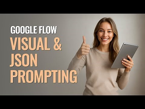 Google Flow Visual & JSON Prompt Explained: Create Cinematic AI Videos with Google Veo 3