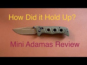 One Month of Hard Use! Benchmade Mini Adamas Review!