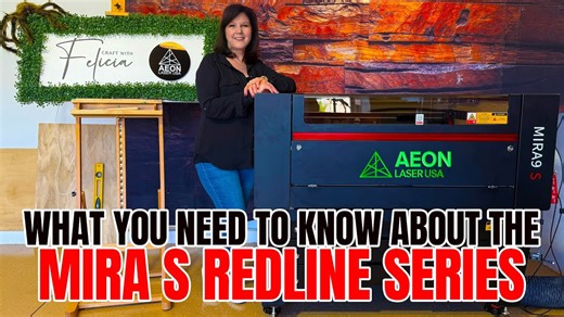 Aeon Laser USA Mira 9S Redline – High-Performance Engraver