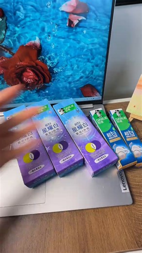 好来（DARLIE）(原黑人)紫光色修牙膏含氟去黄去渍迅白清新口气 桂馥兰香味200g