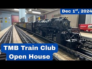 TMB O Gauge Train Club Dec. 1, 2024 Open House