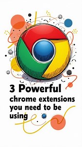 1.5K views · 23 reactions | Three Powerful Chrome extensions you need to be using !!  #pc #pctips #computer #software #Hardware #tech #techtips #tips #windows #techhacks #file #folder #fouryou #viral #fypPowerful | Tiwirhma | Facebook