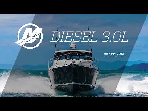 Mercury's New 3.0L Diesel Engine Range - Quieter, Faster, More Reliable and More Powerful than ever!