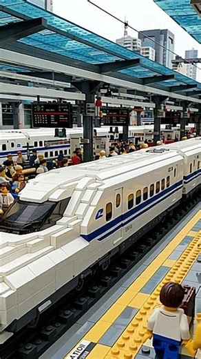 LEGO fast train shinkansen japan #shorts #lego #train