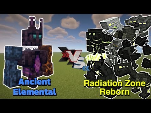 Ancient Elemental VS Radiation Zone Reborn | Minecraft |Mobs Battle