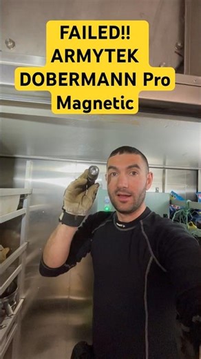 WORST tactical flashlight-ARMYTEK DOBERMANN Pro review #armytek #flashlights #flashlight #army #edc