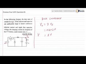 Mastering Power Electronics : GATE Previous Year Problems Solving | Question 85 Video Lecture | Power Electronics (Video Lectures for GATE) - Electrical Engineering (EE)
