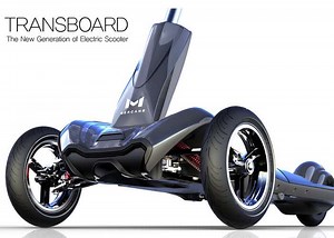Transboard Folding Electric Scooter (video)