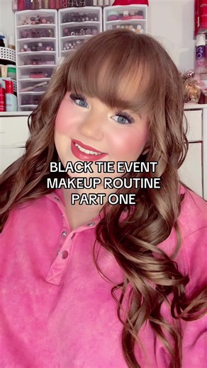 makeup routine part one #makeup #makeuptutorial #makeuplook #blacktieevent #glowymakeup