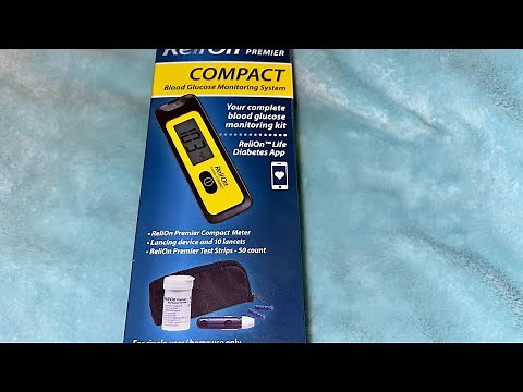 ReliOn Compact Blood Glucose Monitoring System