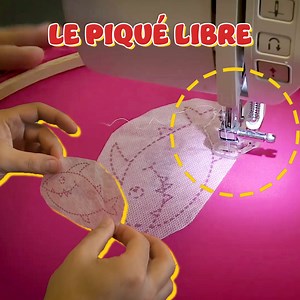 617K views · 2.3K reactions | Comment faire de la broderie à la machine ? | Couture Enfant | Facebook