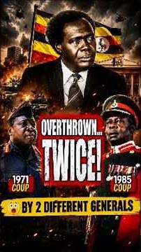 The African President Overthrown Twice by Two Different Generals | Apollo Milton Obote, Uganda