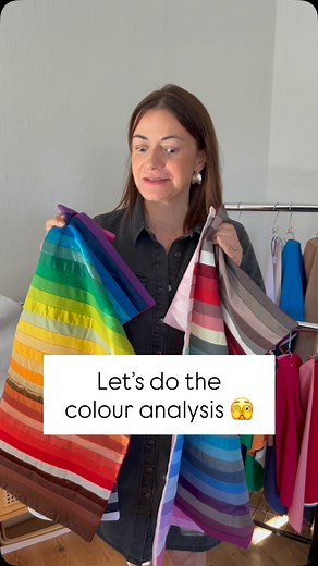 Been wondering how the colour analysis session looks like? Here is a video explaining the color session with me for people who are ambitious enough to want to show up to themselves and this world at their best 奈 #aldrigmeretøjkrise #farveranalyse #farveanalysecopenhagen | Colour Wellness | Facebook