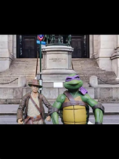 Never Again! (Indiana Jones & Ninja Turtles Stop Motion)