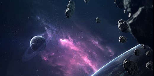 I’ve always wondered: why are the stars, planets and moons round, when comets and asteroids aren’t?