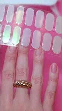 How to Apply Semi-Cured Gel Nail Stickers at Home (Step-by-Step)