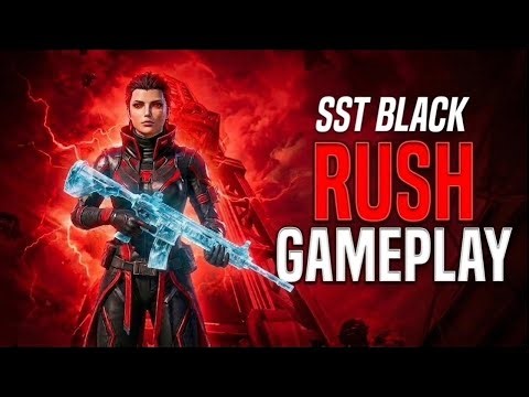 SOLO RUSH GAMEPLAY, SST BLACK PUBG LIVE