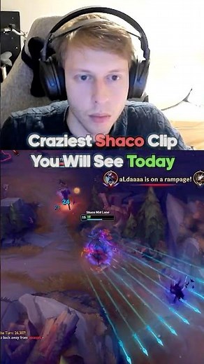 Craziest shaco clip you will see today