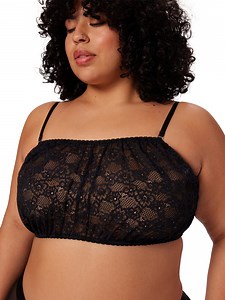 Parade Lace Bandeau Bralette, Sizes XS to 3XL